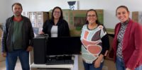 Vereadora Juscinei Claro realiza entrega de 20 computadores para Escola Municipal Leonida La Rosa Balbuena no Assentamento Jiboia