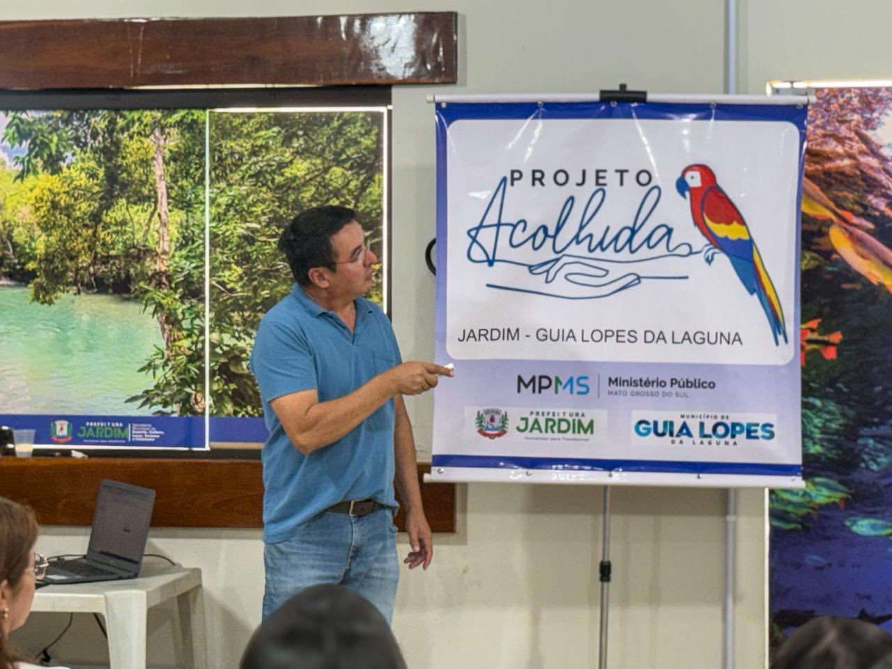 Projeto Acolhida fortalece rede de atendimento a vítimas de crimes violentos em Jardim e Guia Lopes da Laguna