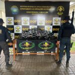 DOF apreende quase 70 quilos de cocaína escondidos em Honda Civic