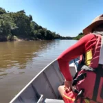 Bombeiros seguem com buscas por homem desaparecido no Rio Miranda