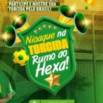 Copa do Mundo 2026: Nioaque promove concurso para envolver a população nas transmissões da Seleç