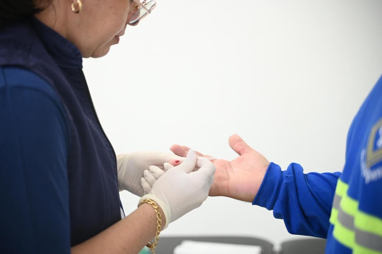 Saúde leva ações de prevenção e promoção da qualidade de vida aos trabalhadores da Calcário Bodoquena