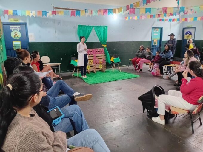 Saúde e Educação unidas em ação no CIEI Fernando Augusto de Freitas