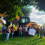 Novas escavadeiras já transformam estradas rurais de Sidrolândia e levam melhorias ao Assentamento Vacaria