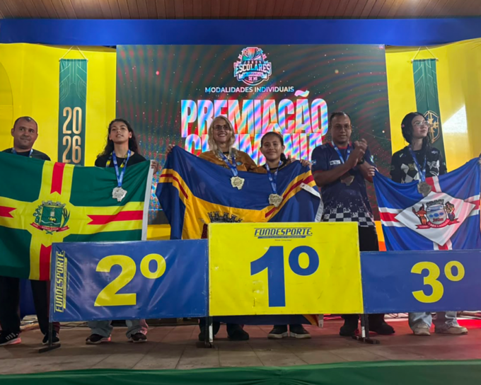 Sidrolândia conquista vice-campeonato no xadrez e se destaca nos Jogos Escolares de Mato Grosso do Sul
