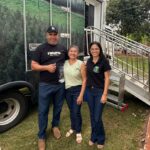 Vereador Márcio Kbeça visita atendimento odontológico do Programa Sorrindo no Campo em Sidrolândia