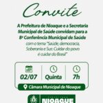 Nioaque realiza 8ª Conferência Municipal de Saúde para discutir prioridades do SUS